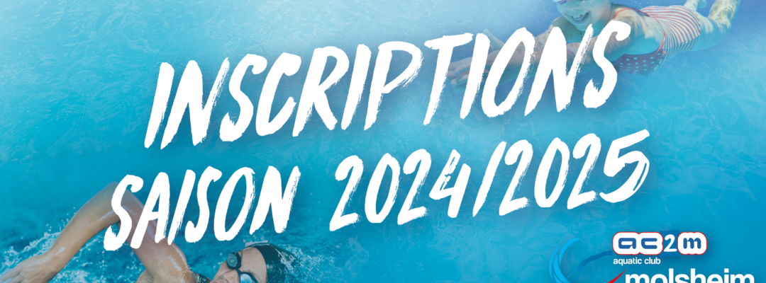 INSCRIPTIONS SAISON 2024/2025